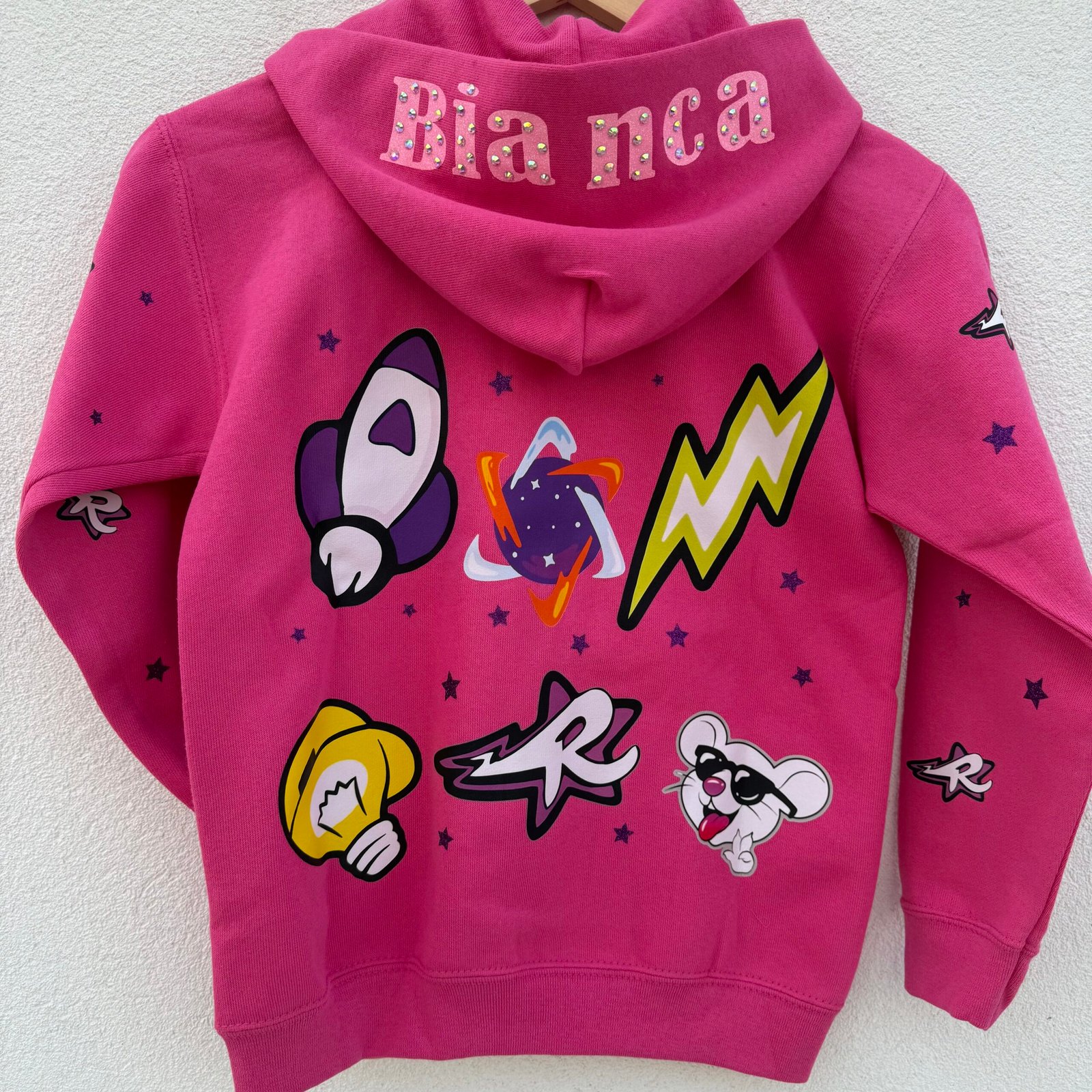 camisola-casaco-hoddie-dos-rosa-personalizada-aniversarios-glitter-pipoca-da-ritinha-dos-rosa-personalizados
