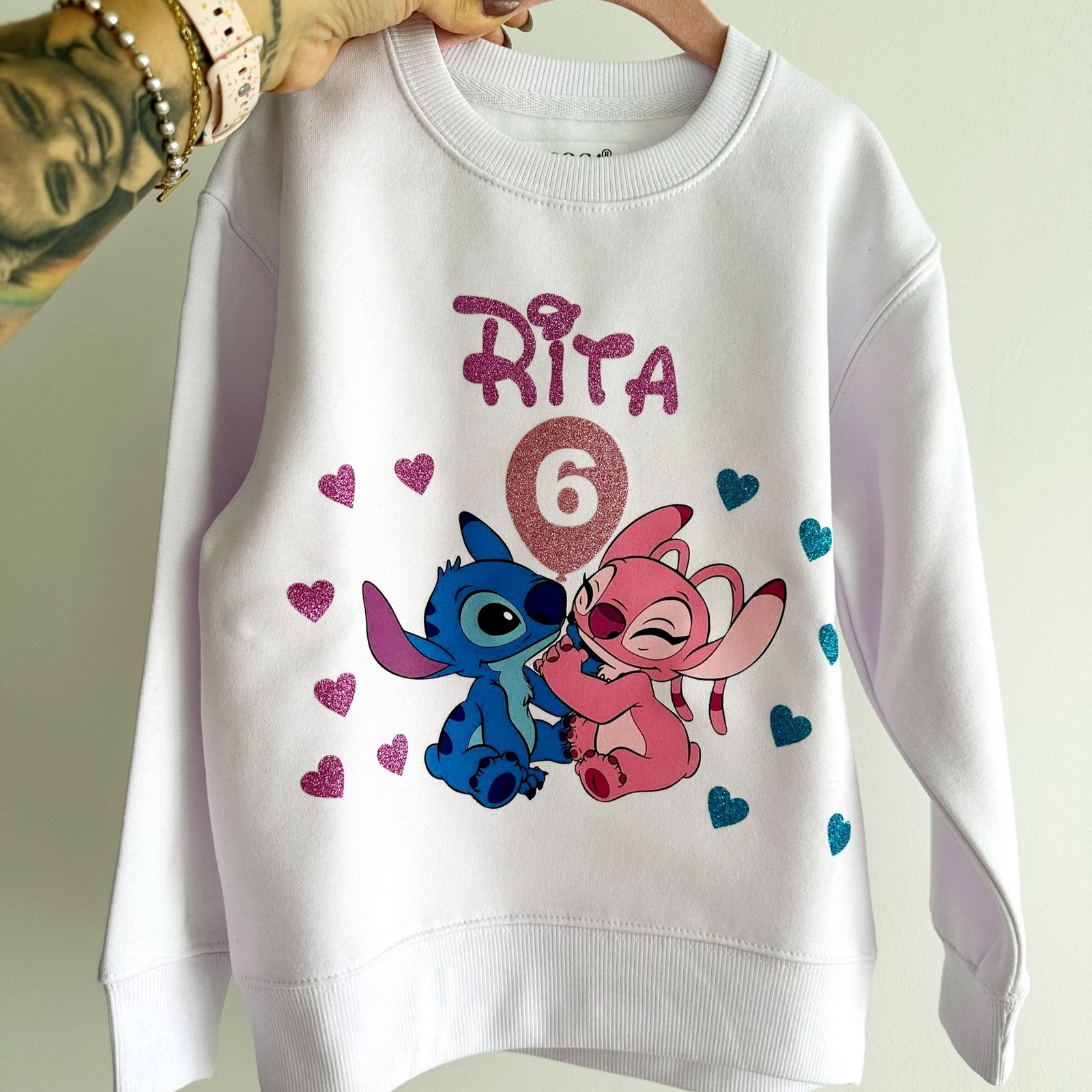 presentes-personalizados-sweats-personalizadas-stitch-aniversario-glitter-pipoca-da-ritinha